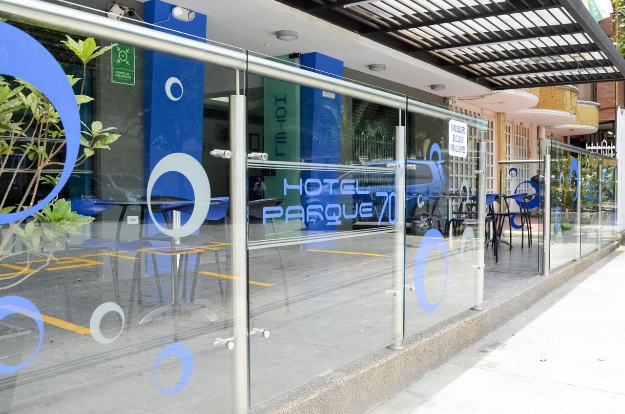 Hotel Parque 70 Medellín Buitenkant foto